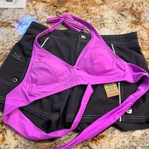 Title nine halter bikini top size M